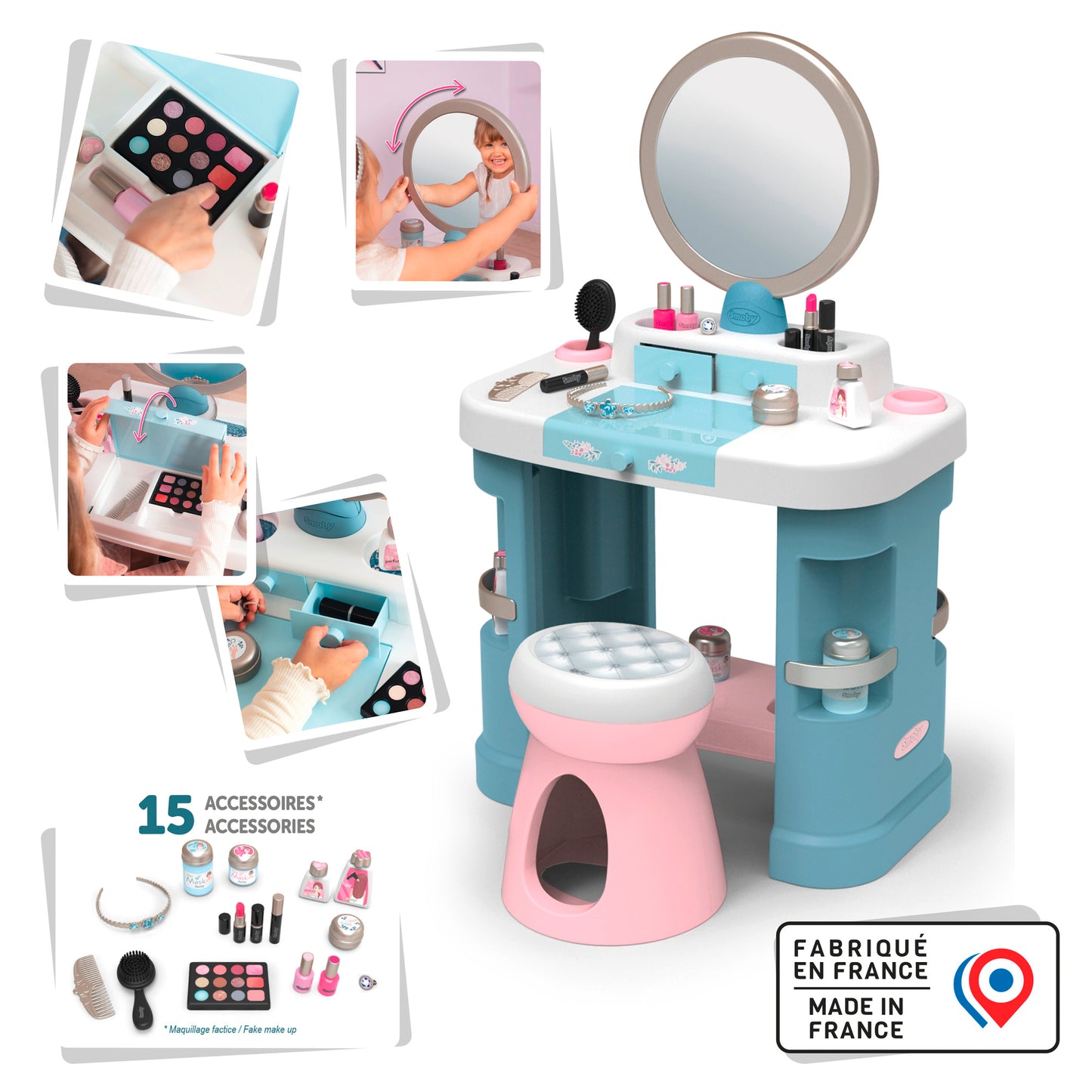 Smoby My Beauty Centre Dressing Table - 3 Years +