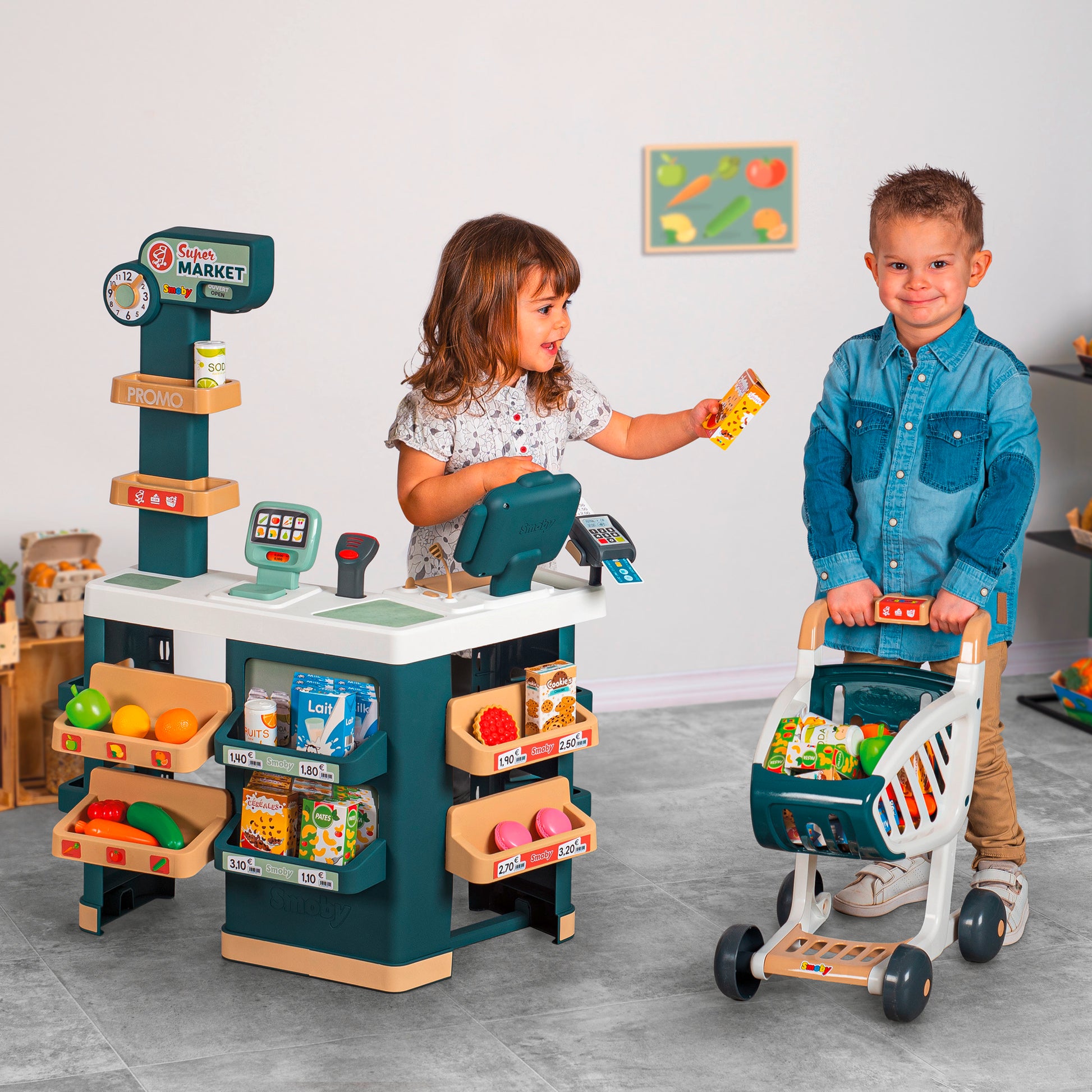 Grocery Store Toys Kids Shop Joyin Grocery Store Pretend Play