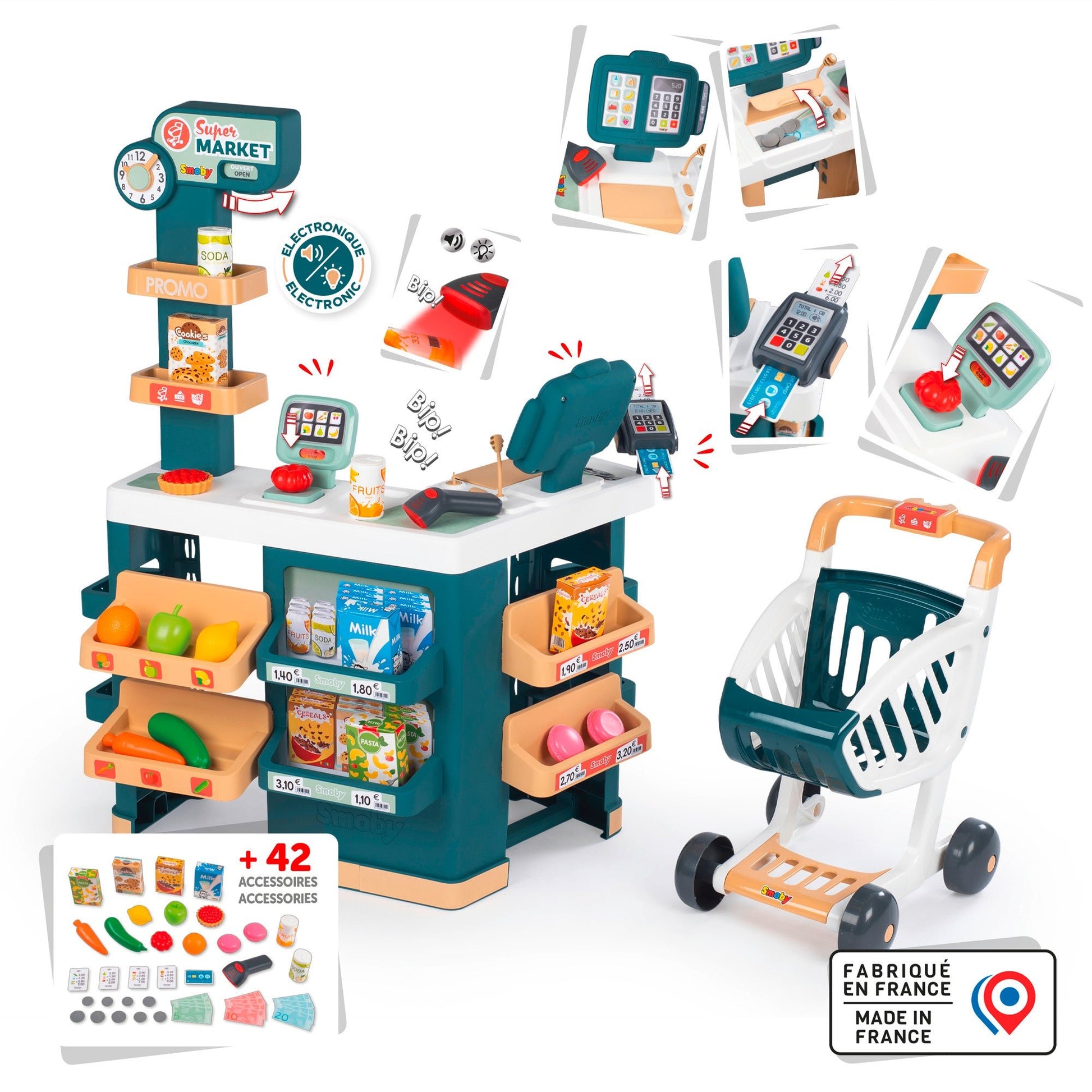 Smoby Supermarket - 3 Years + - The Online Toy Shop - 3 - Smoby