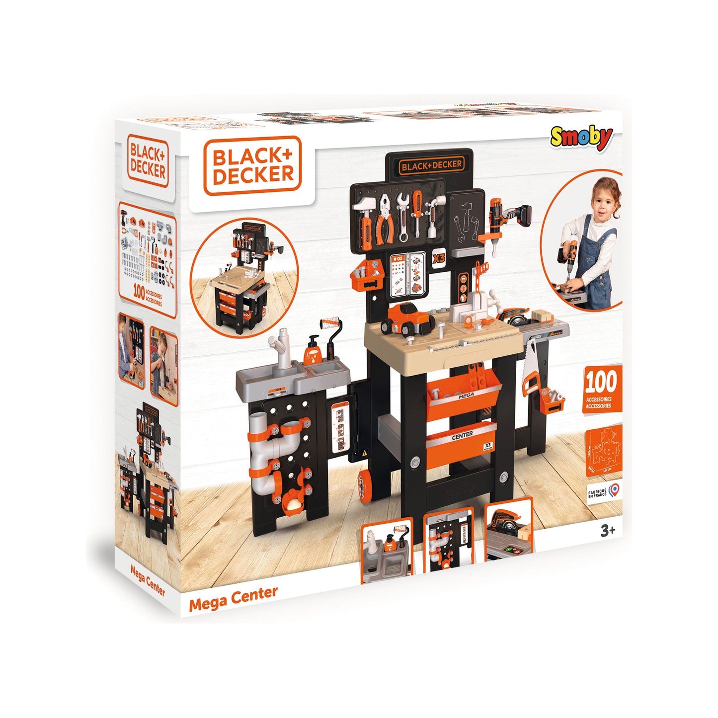 Smoby Black & Decker Mega Centre