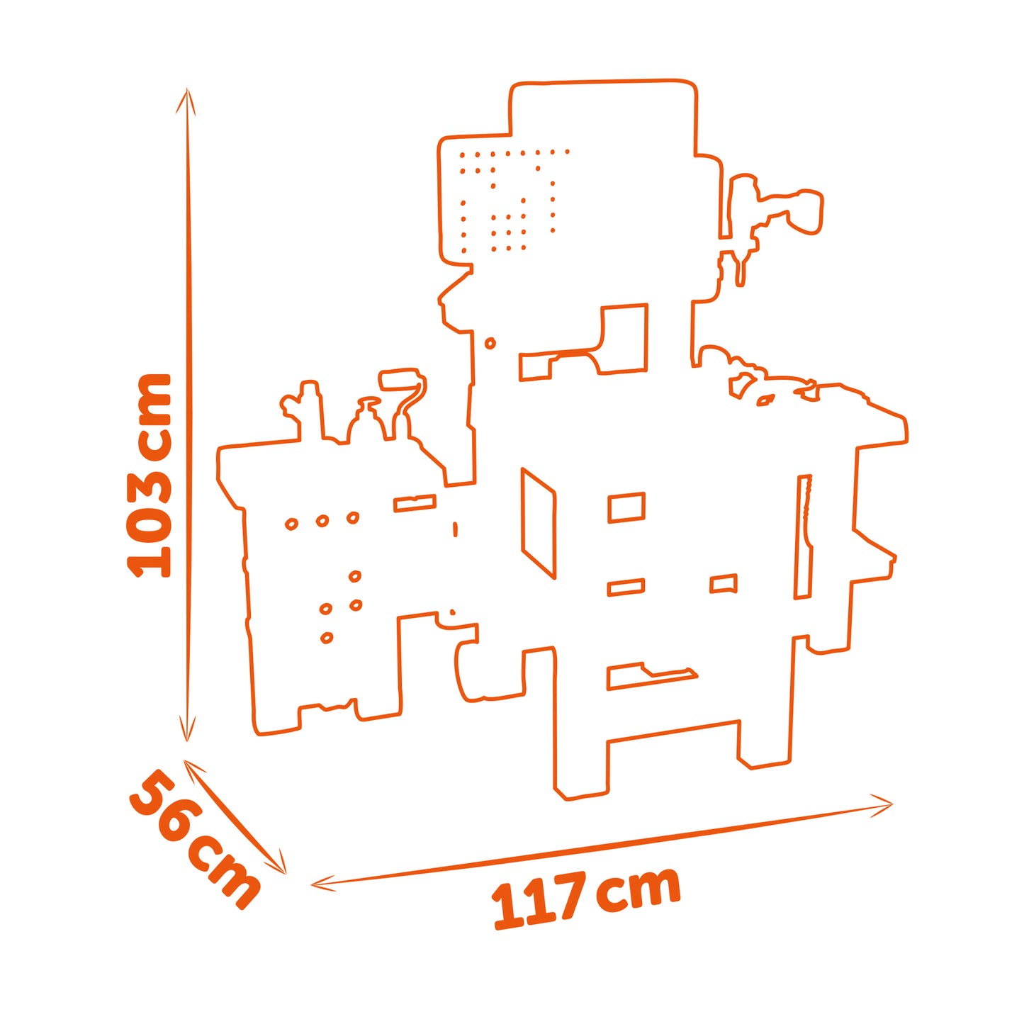 Smoby Black & Decker Mega Centre