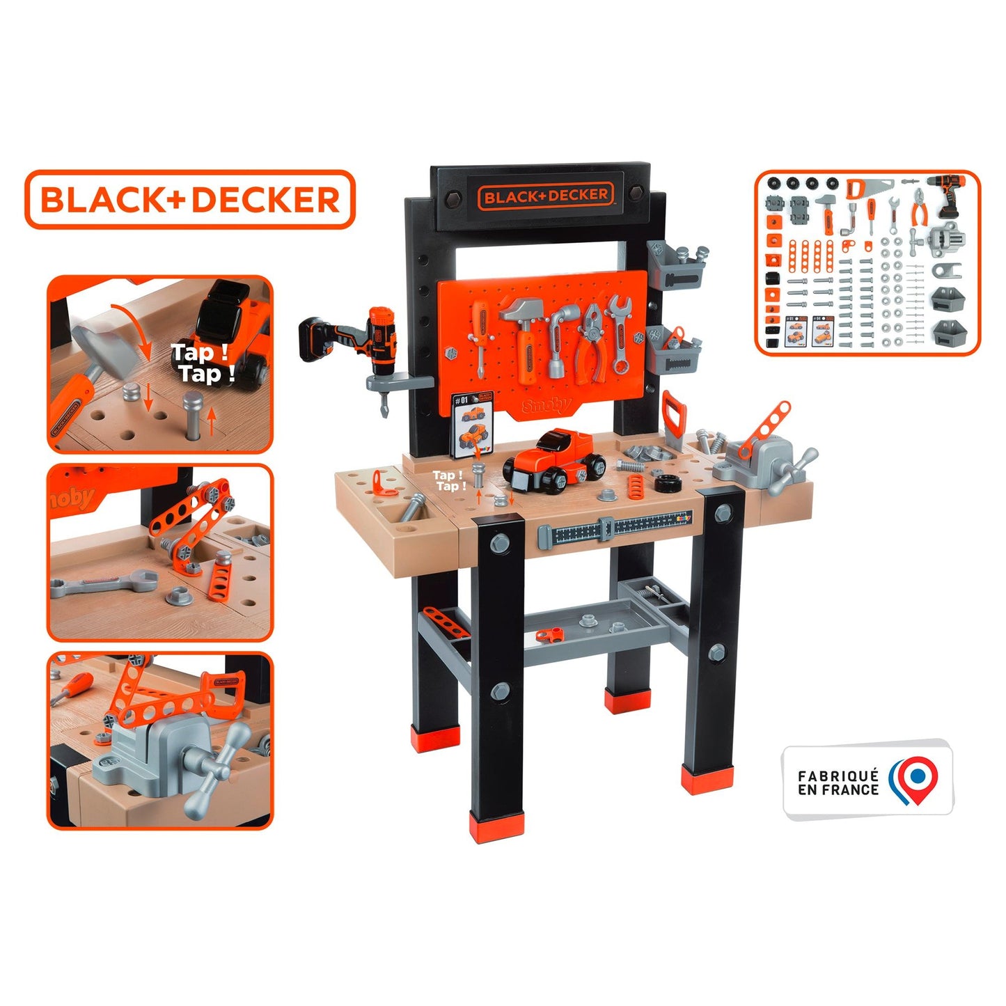 Smoby Black & Decker Bricolo Centre Workbench