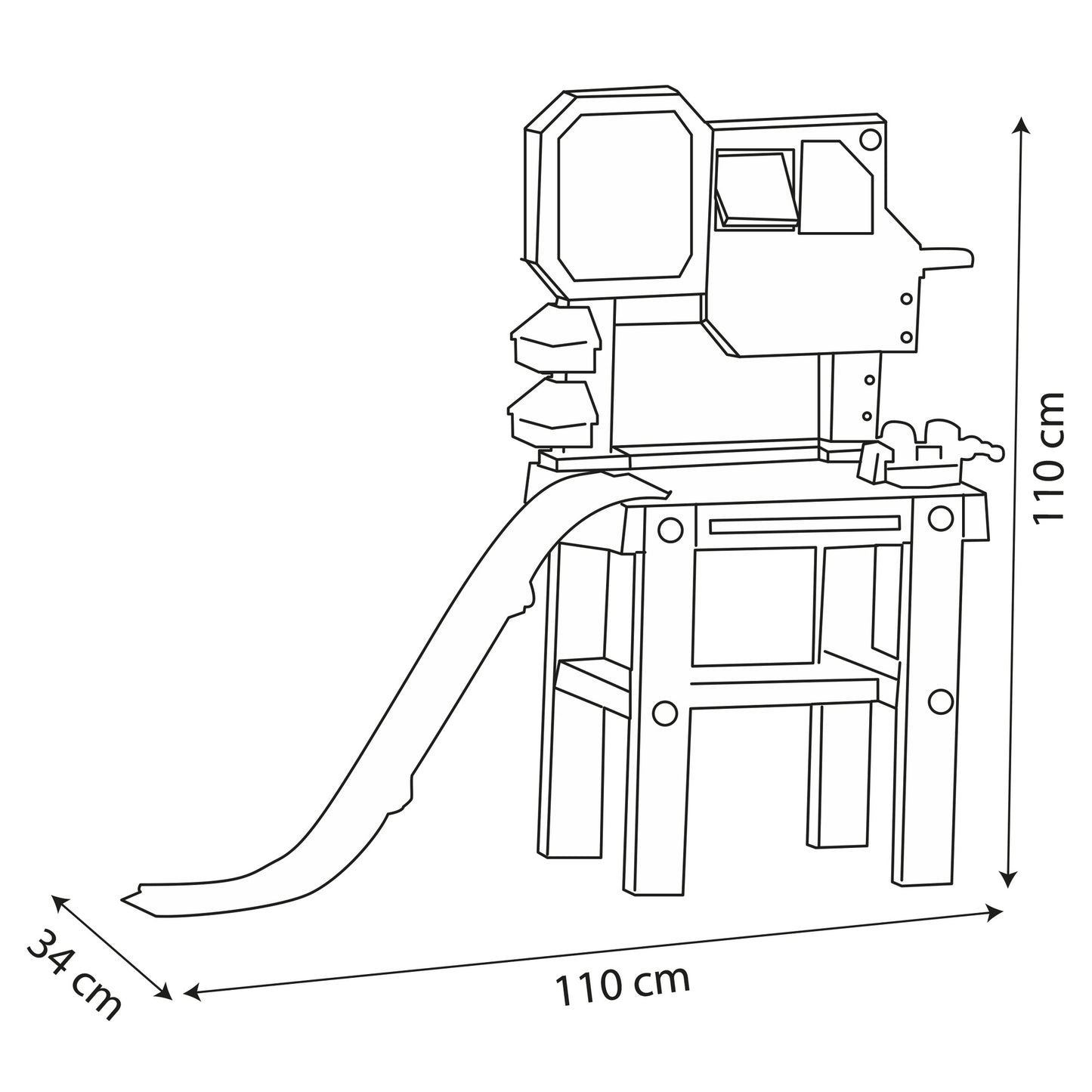 Smoby Spider-Man Bricolo Workbench - 3 Years +