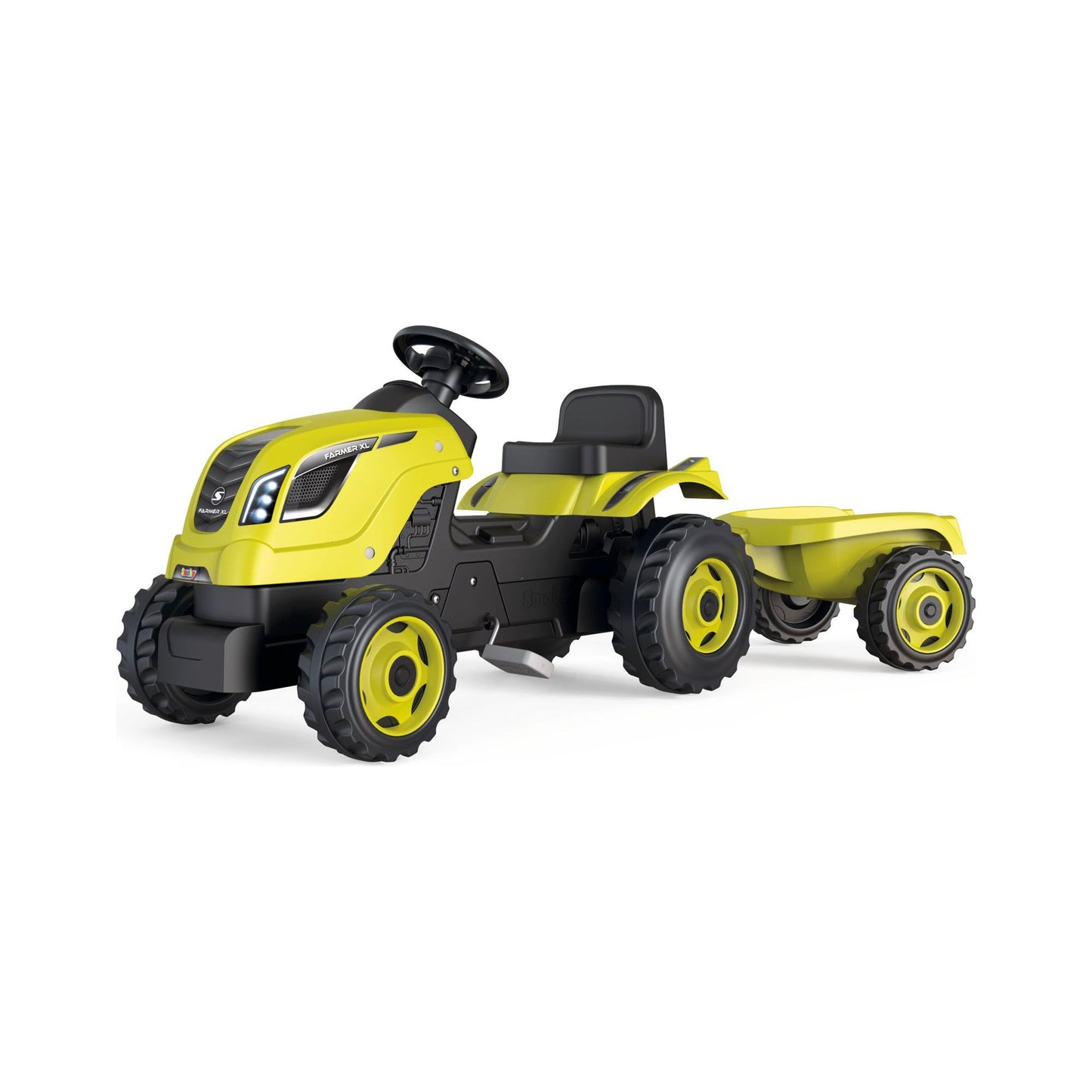 Smoby Farmer XL Tractor and Trailer - 3 Years +