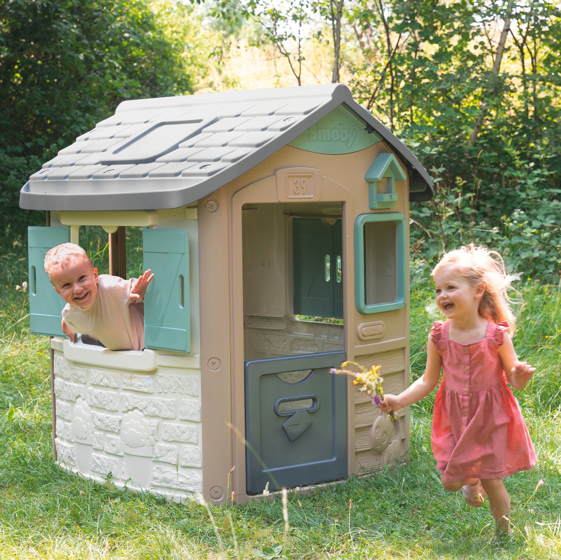 Smoby Life Jura Lodge Playhouse - 2 Years + - The Online Toy Shop - Smoby - 2