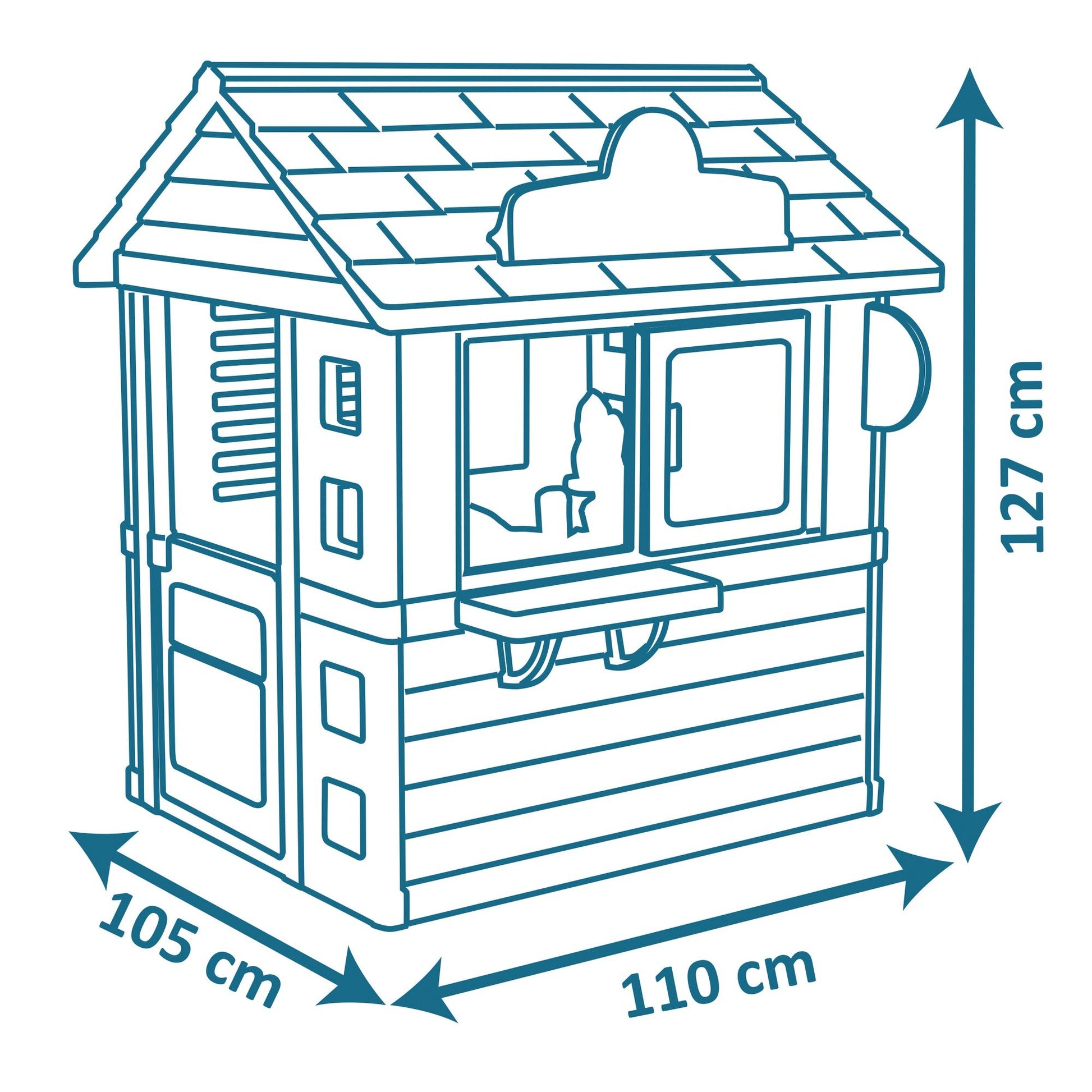 Smoby Sweet Corner Playhouse - 2 Years + - The Online Toy Shop - 8 - Smoby