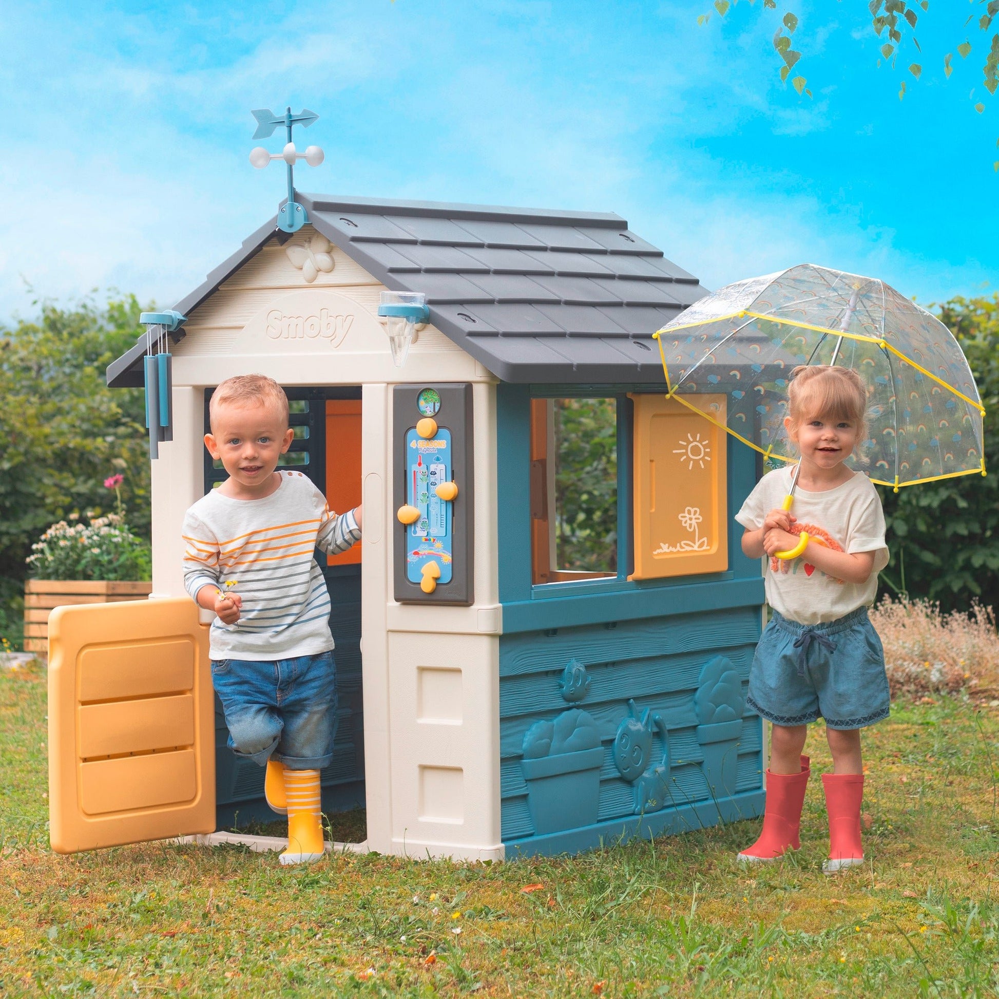 Smoby 4 Seasons Playhouse - 2 Years + - The Online Toy Shop - 1 - Smoby