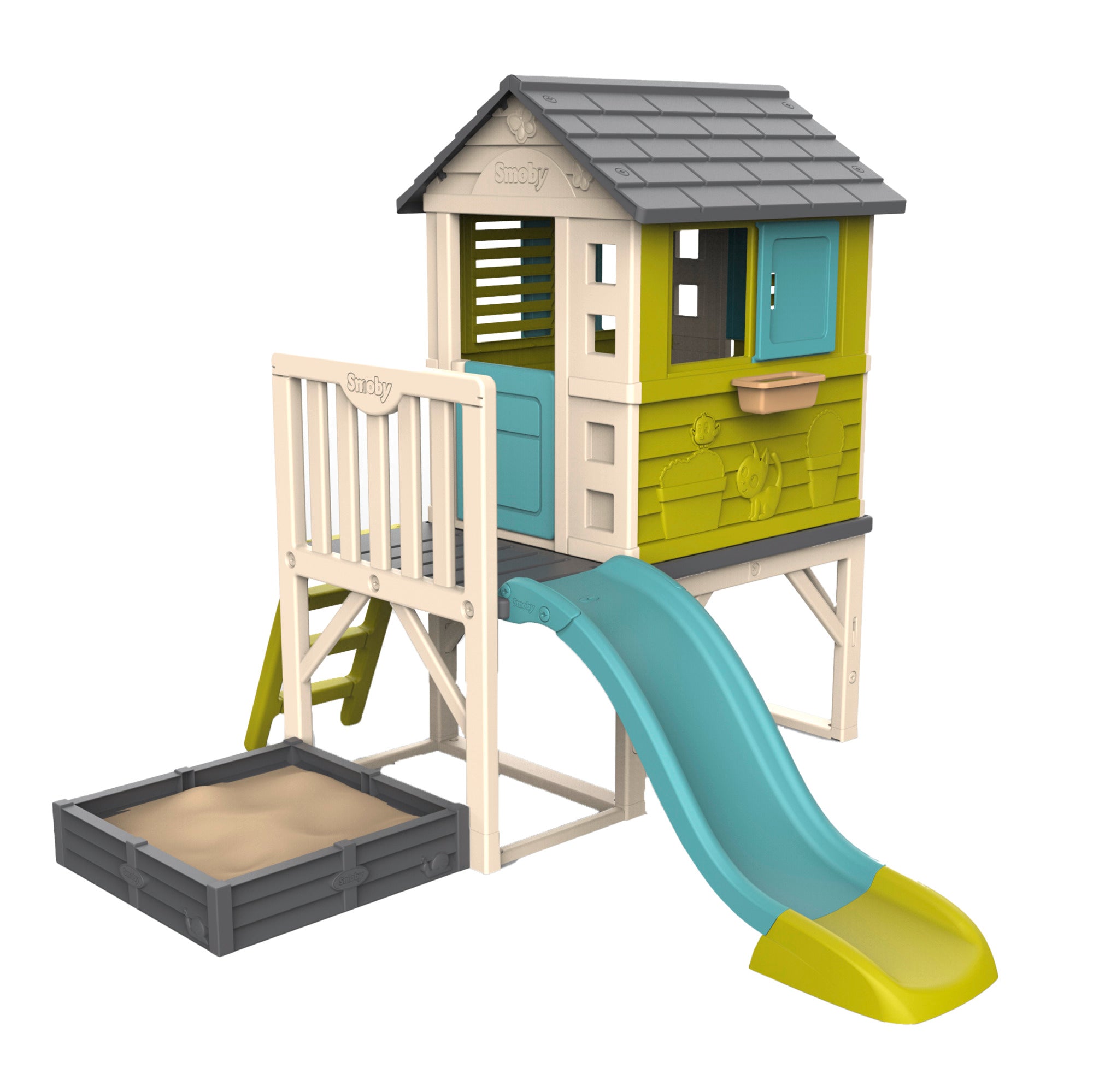 Smoby playhouse hot sale on stilts