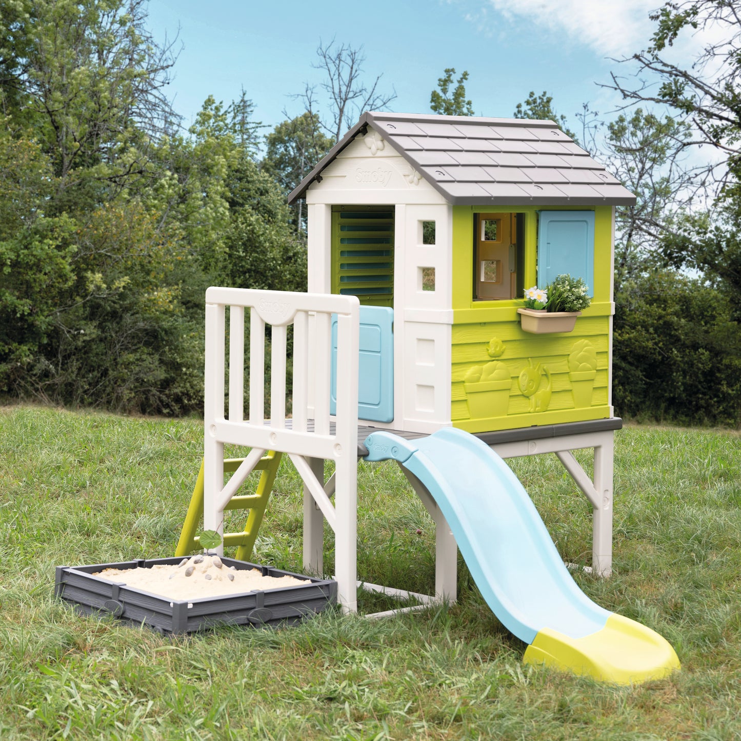 Smoby House On Stilts Playhouse & Accessories - 3 Years +