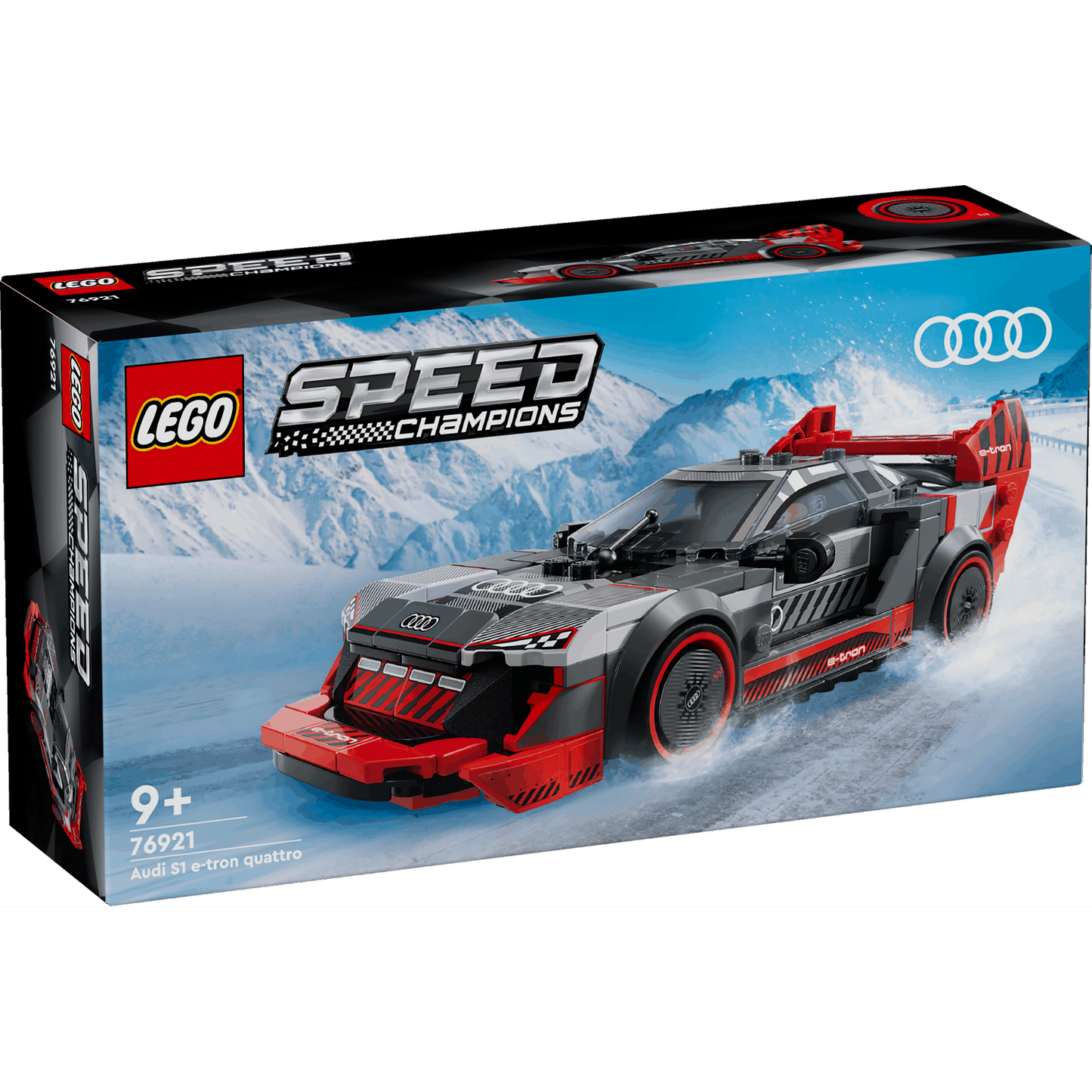 Lego Speed Champions 76921 Audi S1 E-Tron Quattro Race Car for Ages 9+