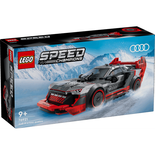 Lego Speed Champions 76921 Audi S1 E-Tron Quattro Race Car for Ages 9+