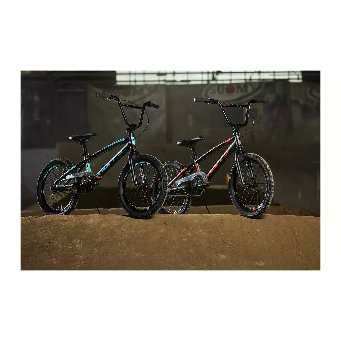 Huffy HX Pro Racer 20" BMX- Alloy - Black/Orange Logo