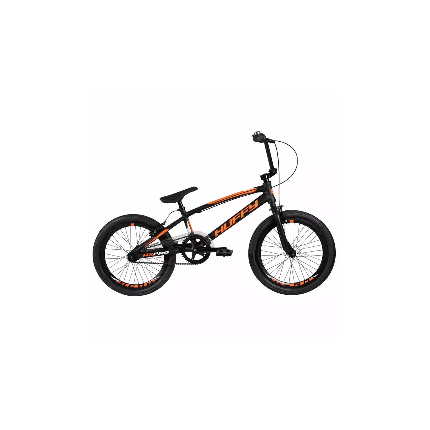 Huffy HX Pro Racer 20" BMX- Alloy - Black/Orange Logo