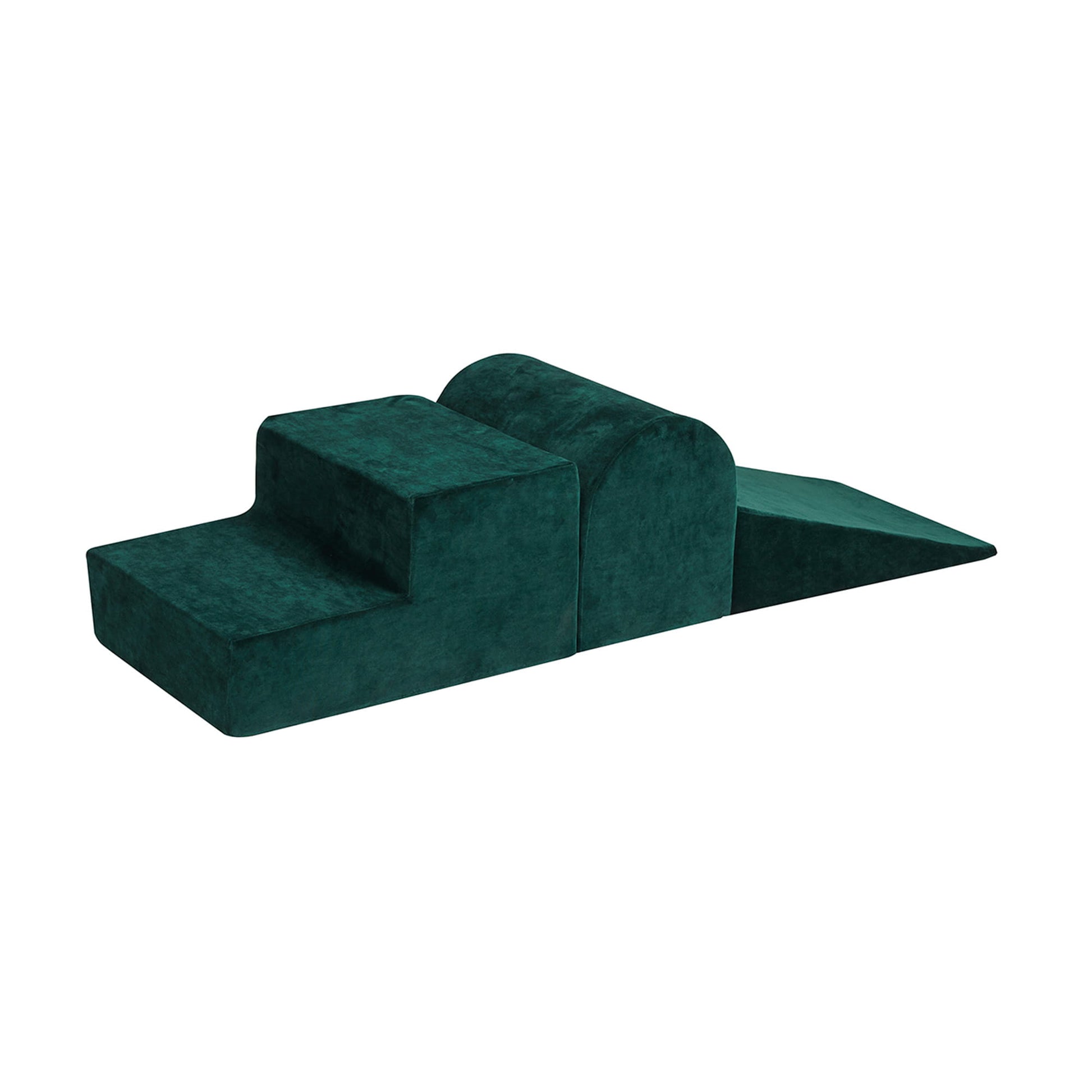 Velvet 3 Piece Softplay Set - Dark Green - The Online Toy Shop6