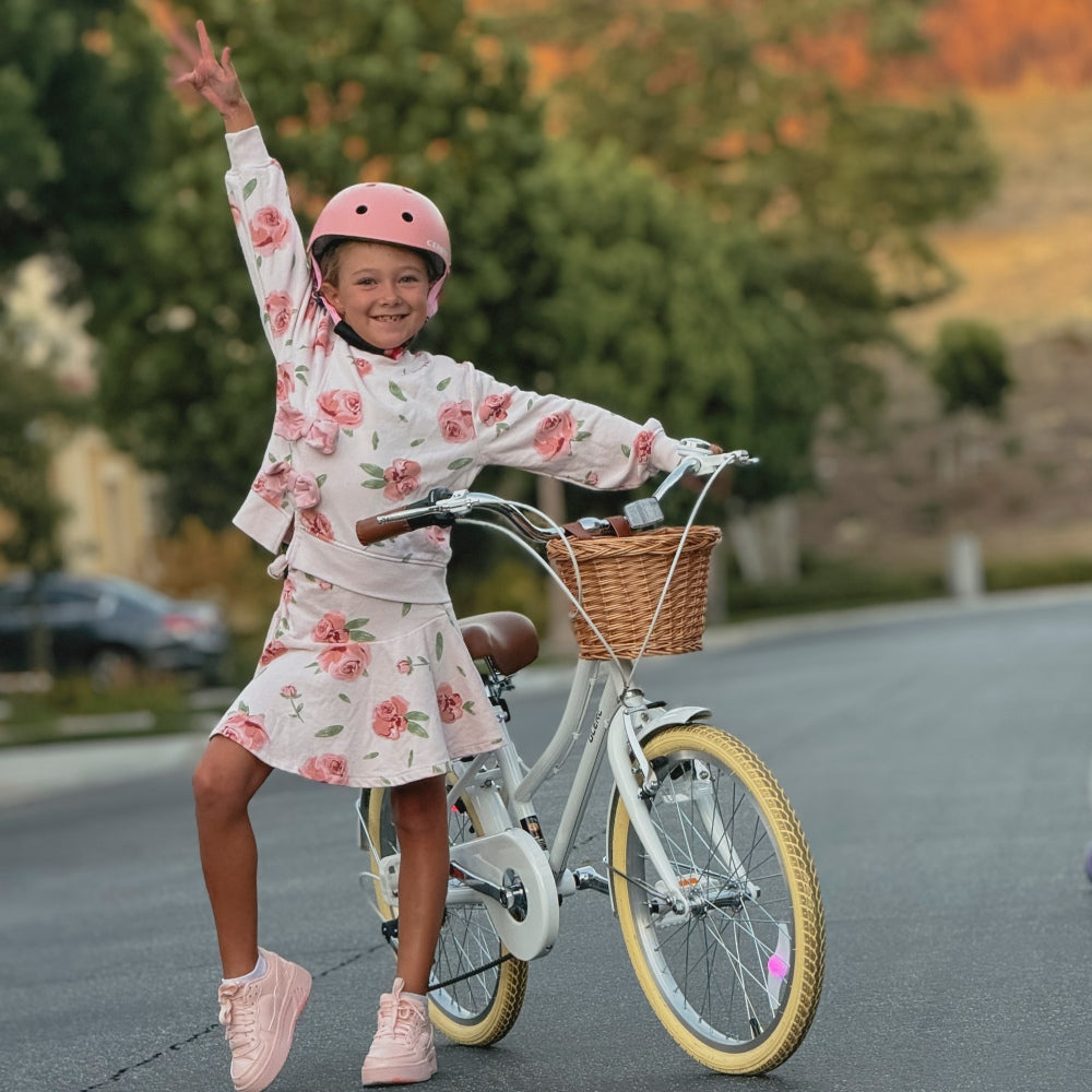 Glerc 24 Inch Beach Cruiser Hybrid Kids Bike - Missy