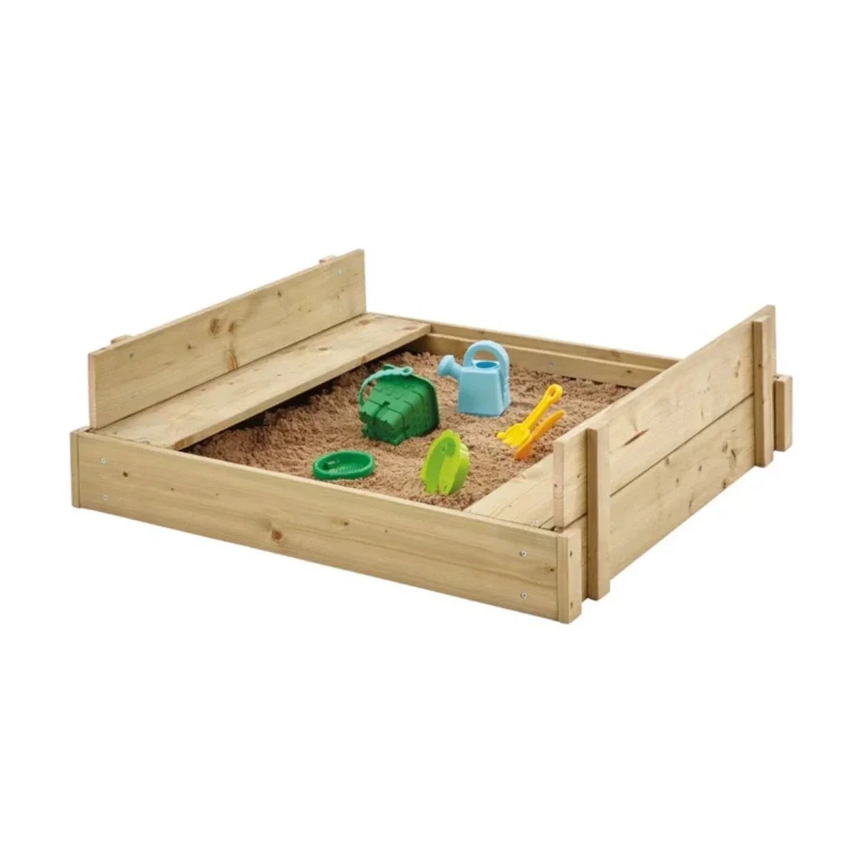 TP Wooden Lidded Sandpit