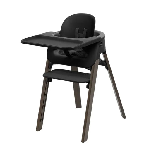 Stokke Steps Highchair - Black/Warm Brown