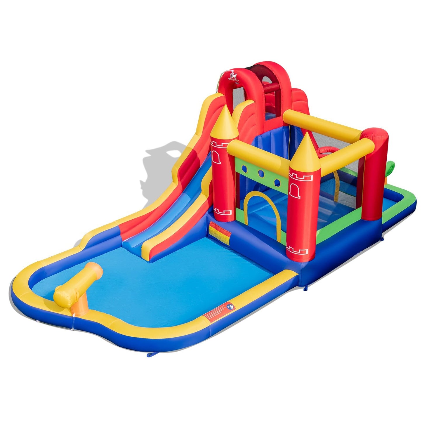 Inflatable Bouncy Castle with Waterslide - without Blower