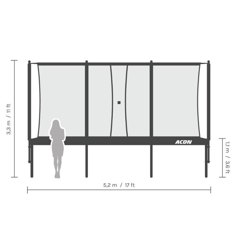 ACON 16 HD Pro Trampoline
