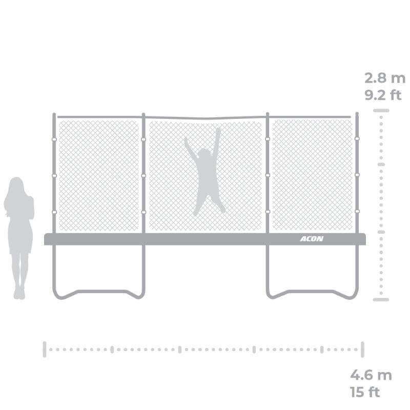 ACON Air 15ft Round Trampoline