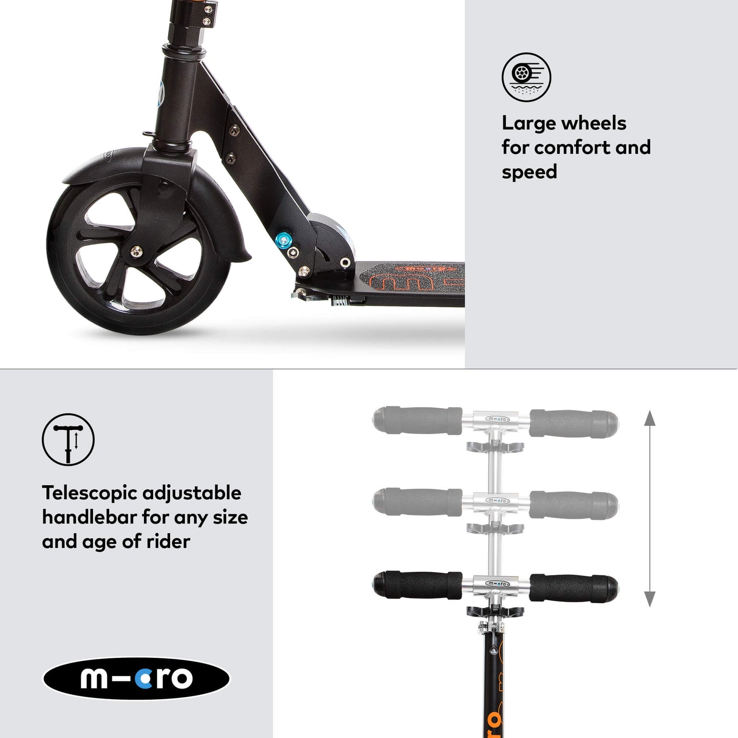 Micro Scooter Classic Black