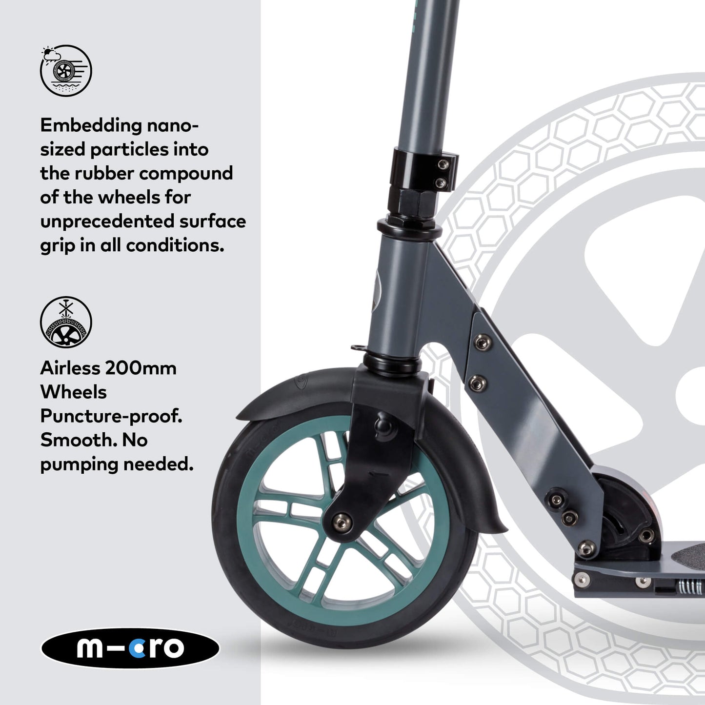 Micro Scooter Classic Grey