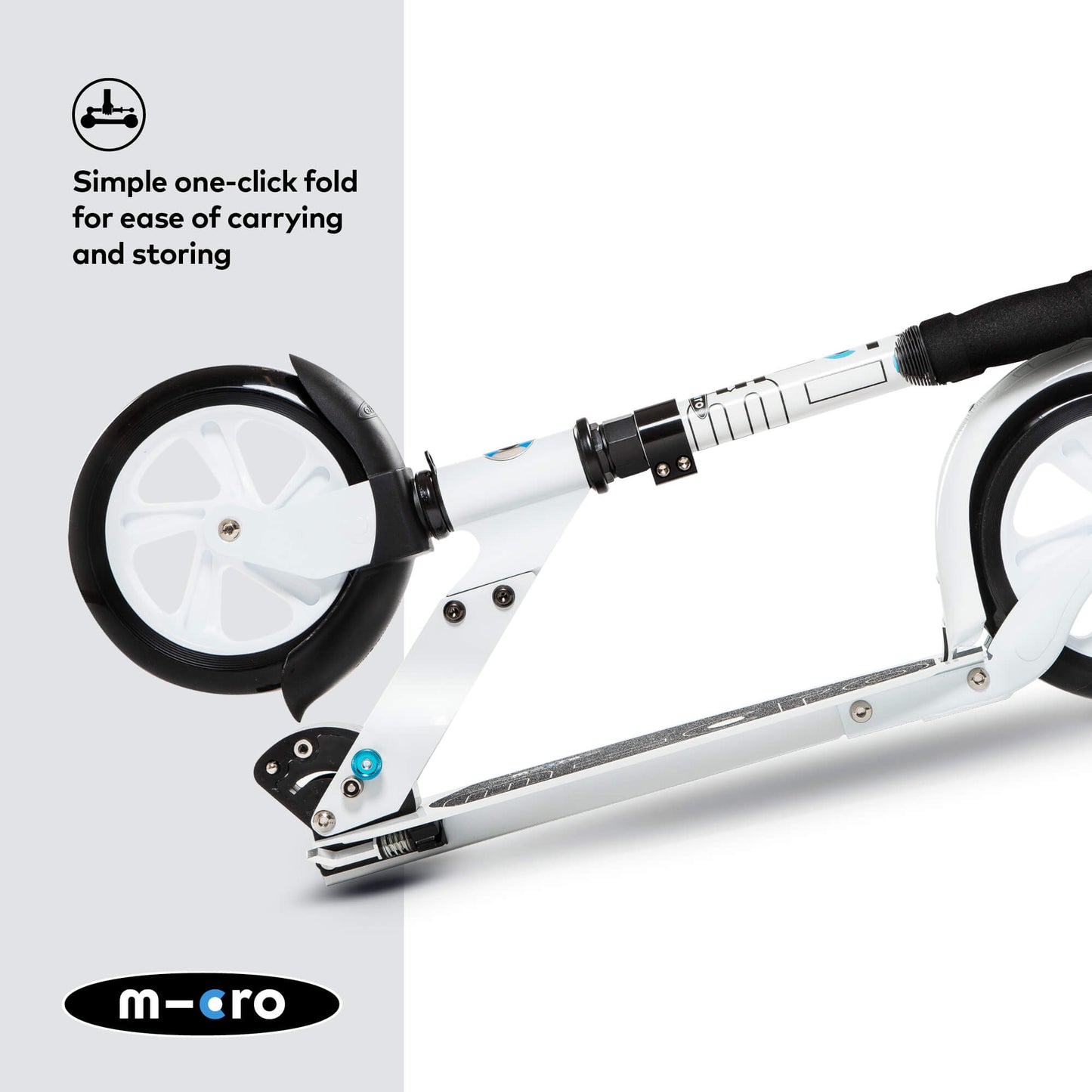 Micro Scooter Classic White