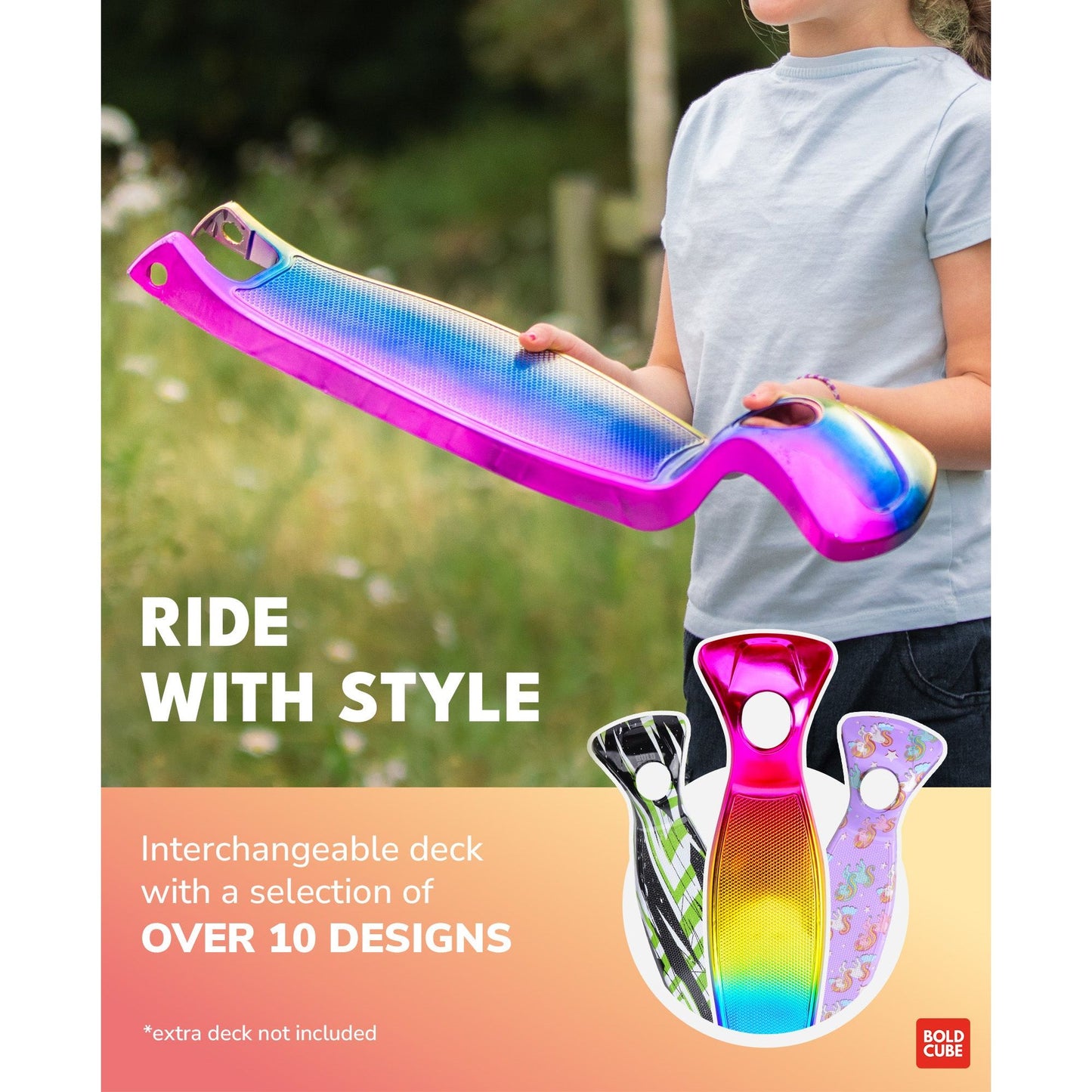 BOLDCUBE Candy Floss - Big 3 Wheel Scooter
