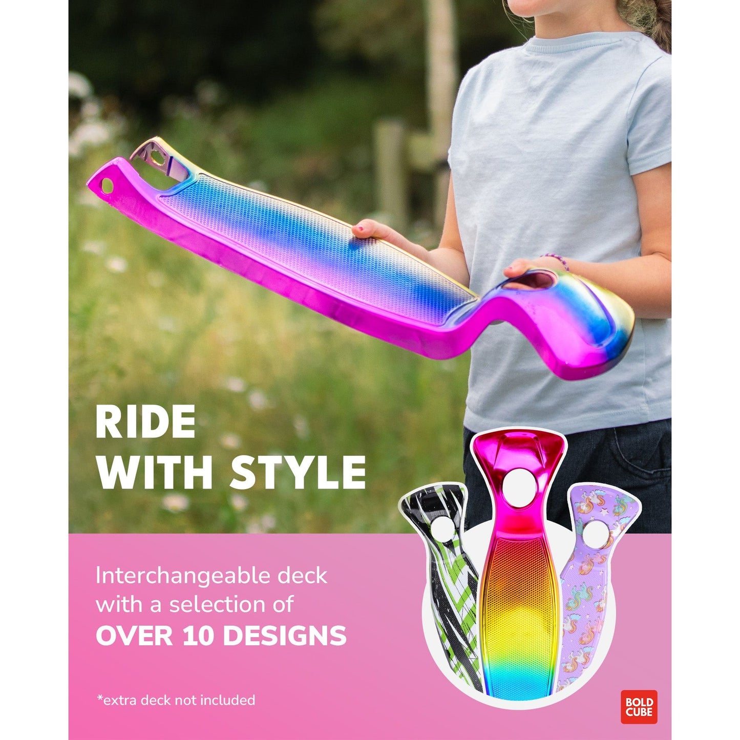BOLDCUBE Kitty Love - Big 3 Wheel Scooter