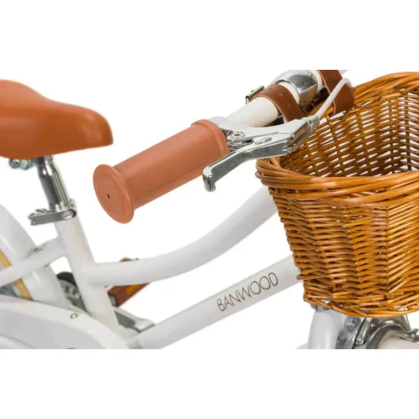 BANWOOD CLASSIC BIKE 16" VINTAGE - WHITE