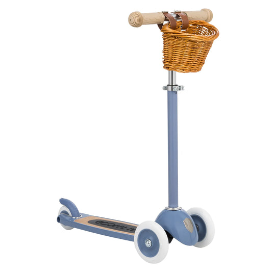 BANWOOD 3-WHEEL SCOOTER VINTAGE - BLUE