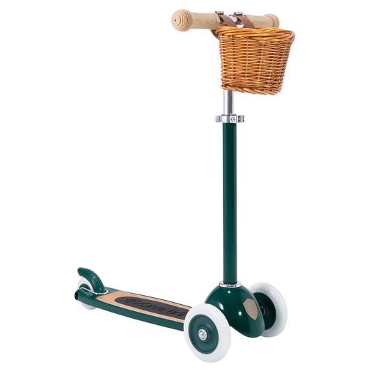 BANWOOD 3-WHEEL SCOOTER VINTAGE - GREEN