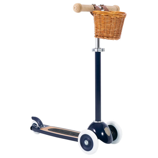 BANWOOD 3-WHEEL SCOOTER VINTAGE - NAVY