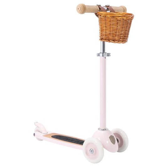 BANWOOD 3-WHEEL SCOOTER VINTAGE - PINK