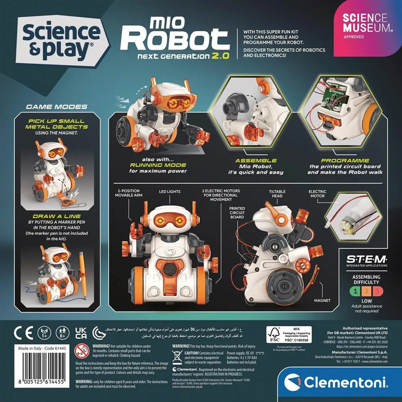 Clementoni Science Museum Mio Robot 2.0