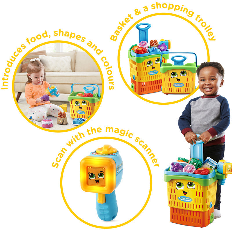 Leap Frog Count Along Basket & Scanner
