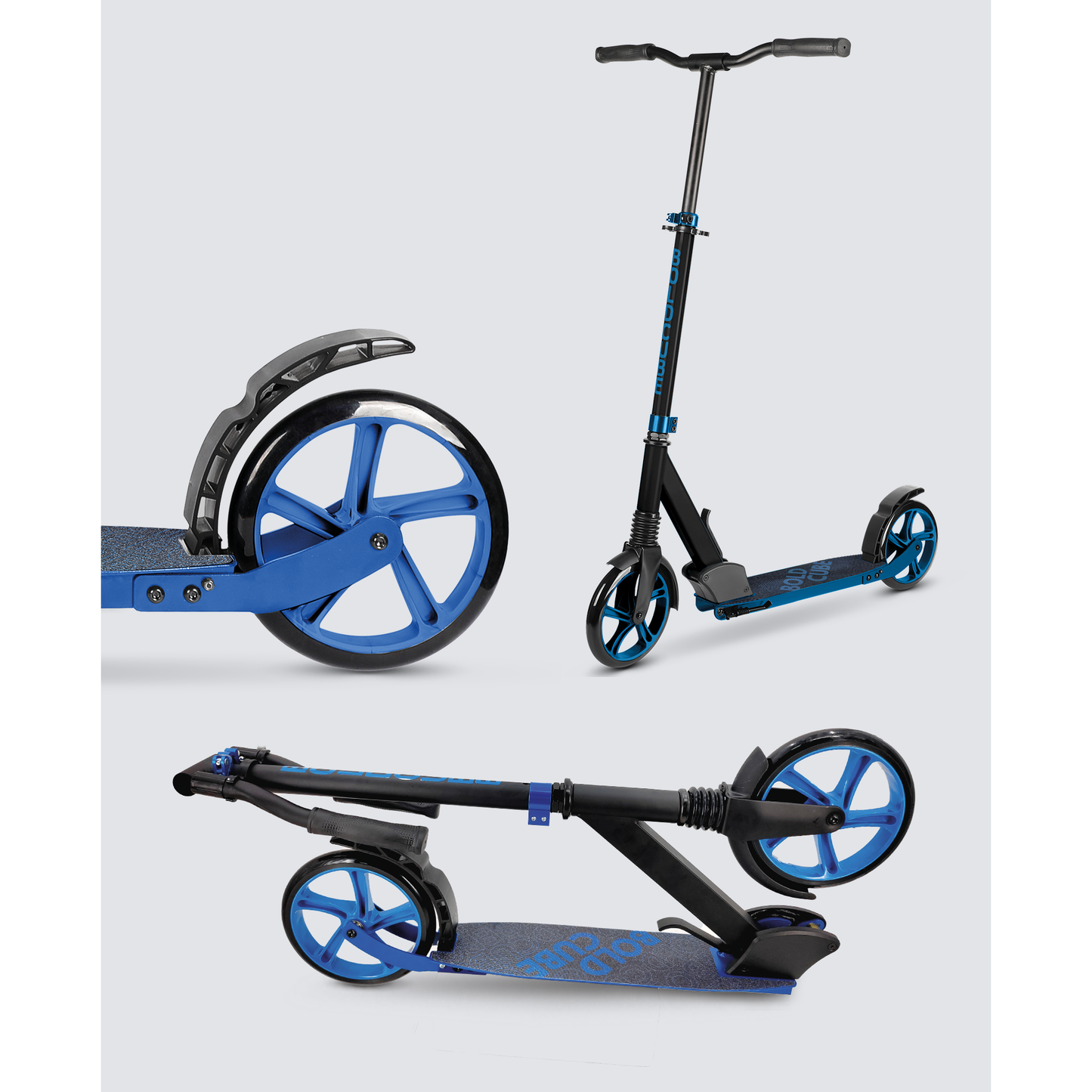 BOLDCUBE Deep Blue - Big 2 Wheel Scooter