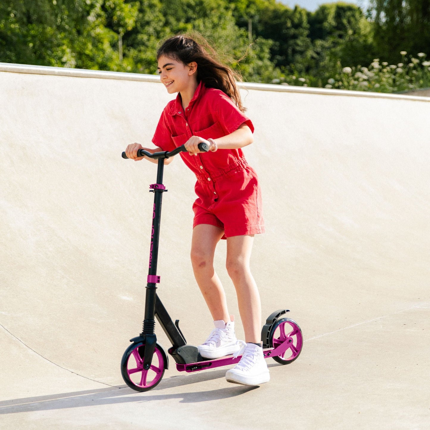 BOLDCUBE Magenta - Big 2 Wheel Scooter