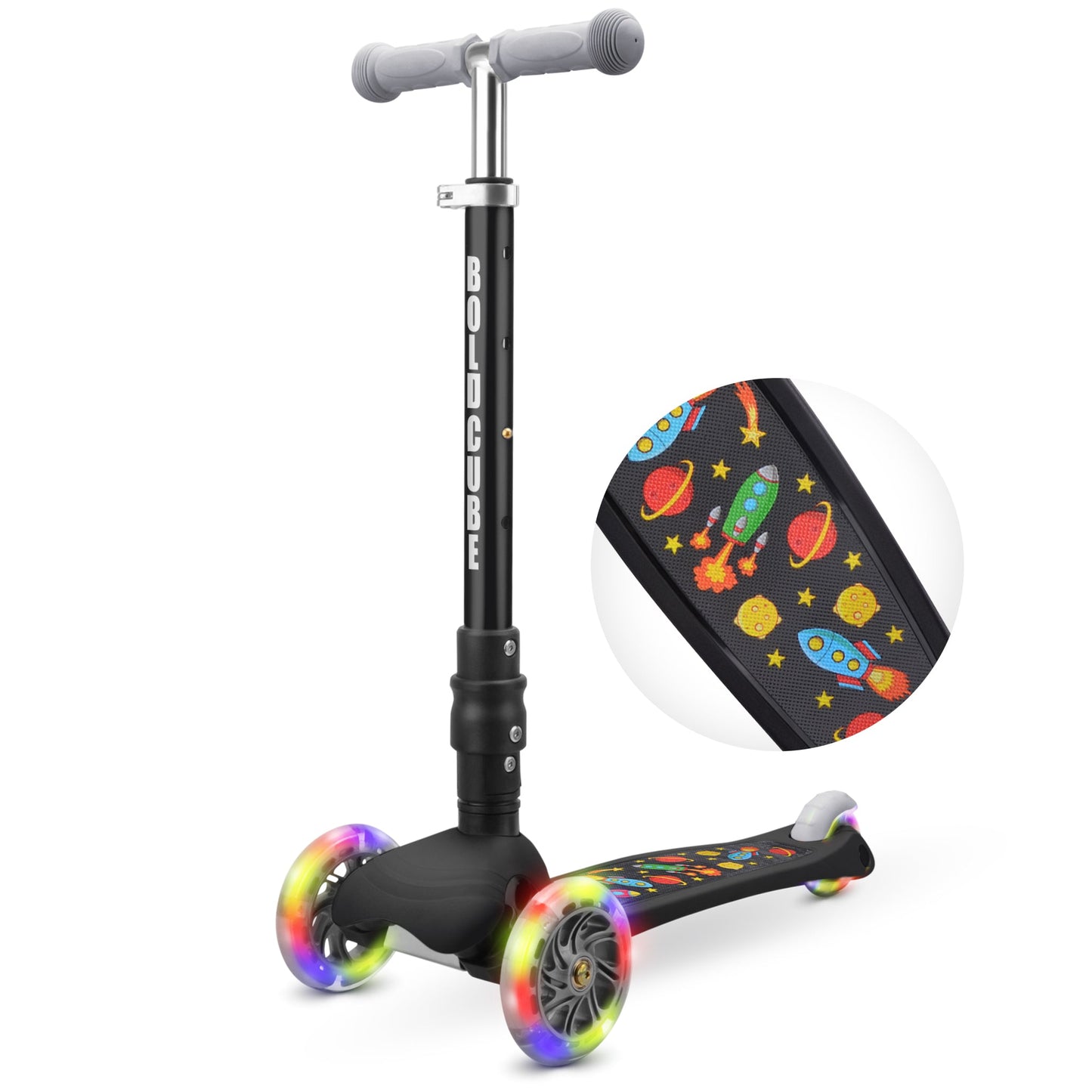 BOLDCUBE Rocket - Teeny Fold 3 Wheel Scooter