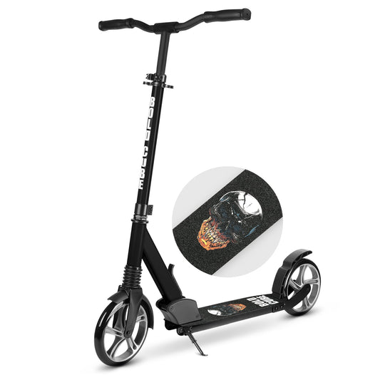 BOLDCUBE Black - Big 2 Wheel Scooter