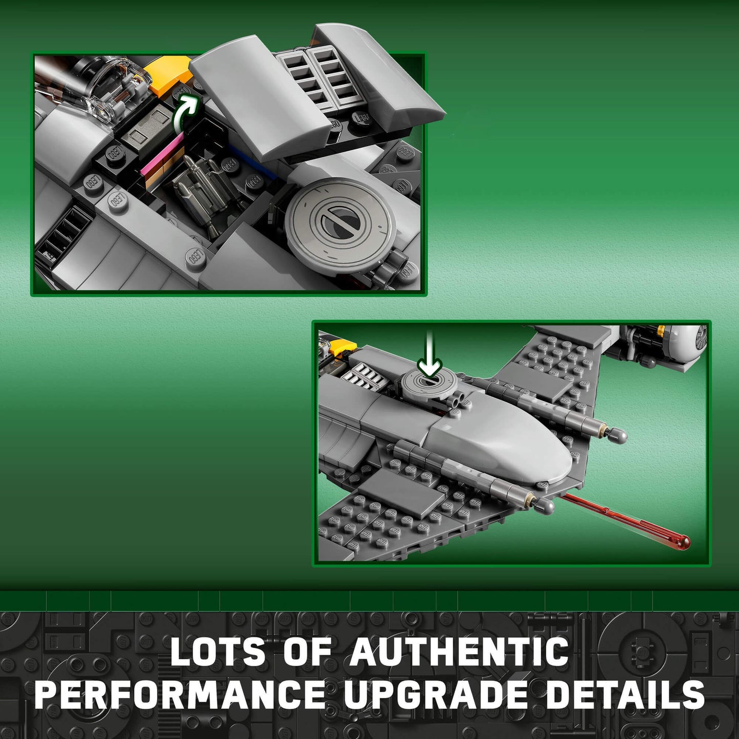 Lego Star Wars 75325 The Mandalorian’s N-1 Starfighter for Ages 9 & Up