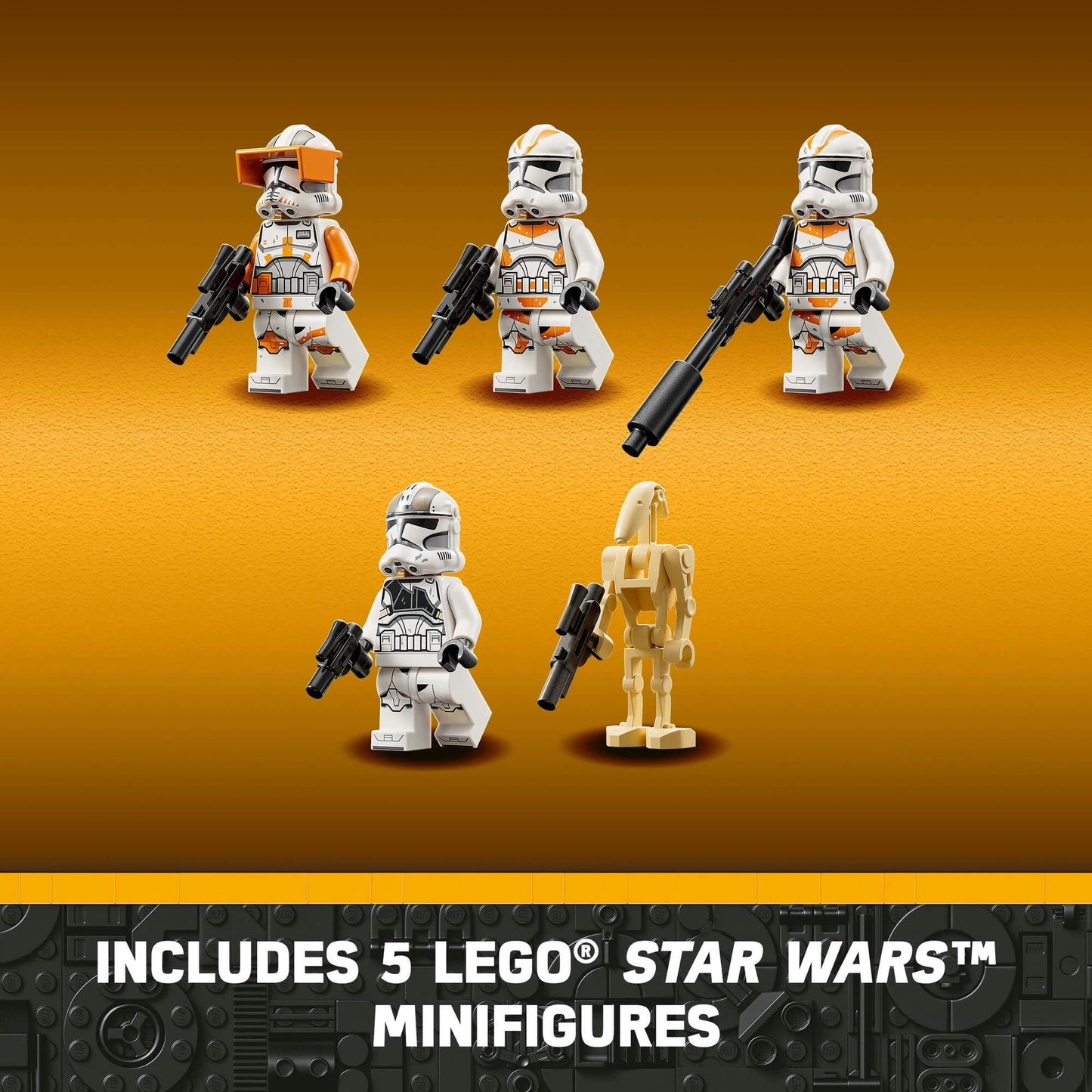 Lego Star Wars 75337 AT-TE Walker Buildable Playset for Ages 9 and Up