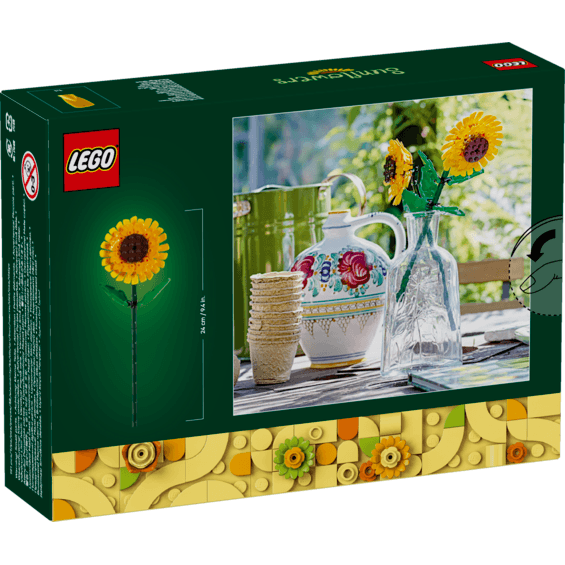 Lego Botanicals 40524 Sunflowers Buildable Toy Gift for Ages 8 and Up