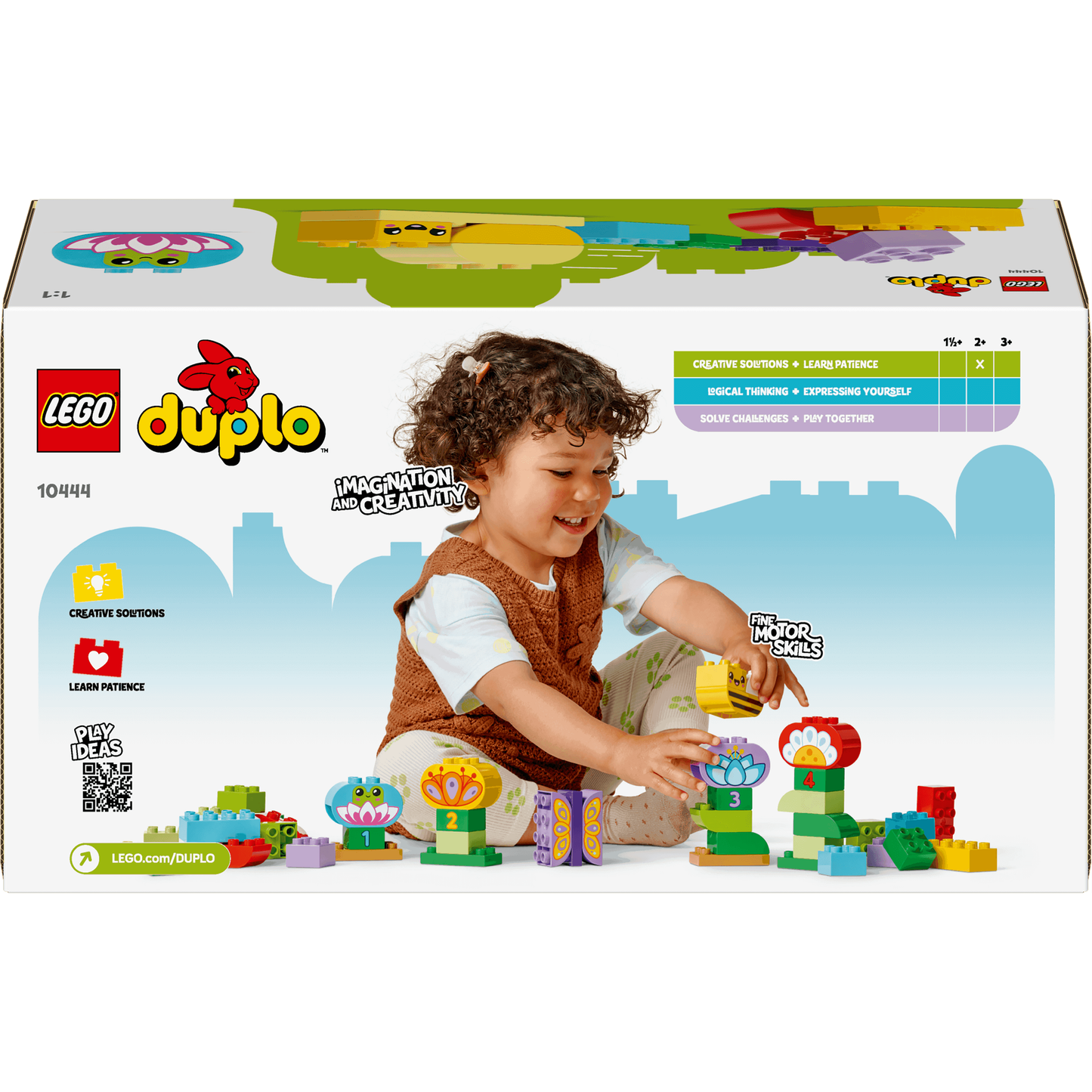 Lego Duplo 10444 Creative Garden & Flowers for Toddlers Ages 2 and Up