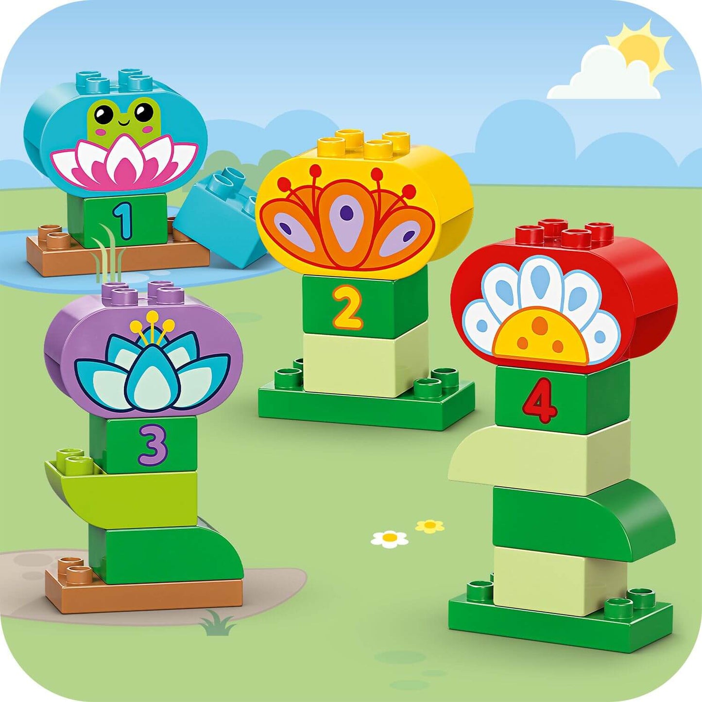 Lego Duplo 10444 Creative Garden & Flowers for Toddlers Ages 2 and Up