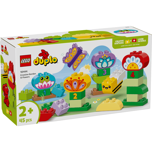 Lego Duplo 10444 Creative Garden & Flowers for Toddlers Ages 2 and Up