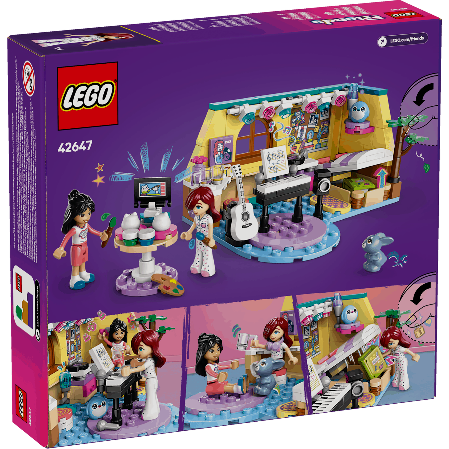 Lego Friends 42647 Paisley's Room Buildable Playset for Ages 6 and Up