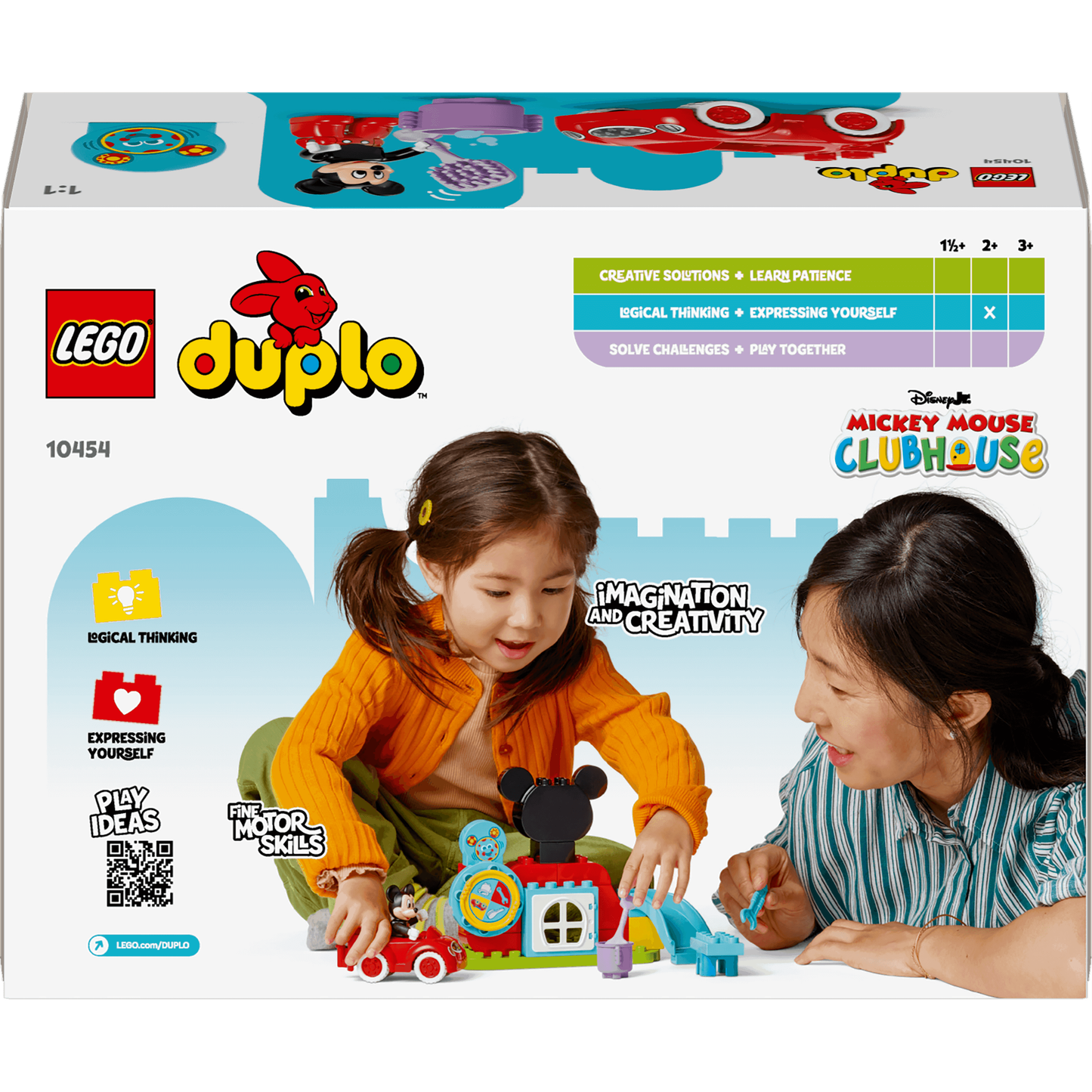 Lego Duplo Disney 10454 Mickey Mouse Clubhouse & Car for Ages 2 and Up