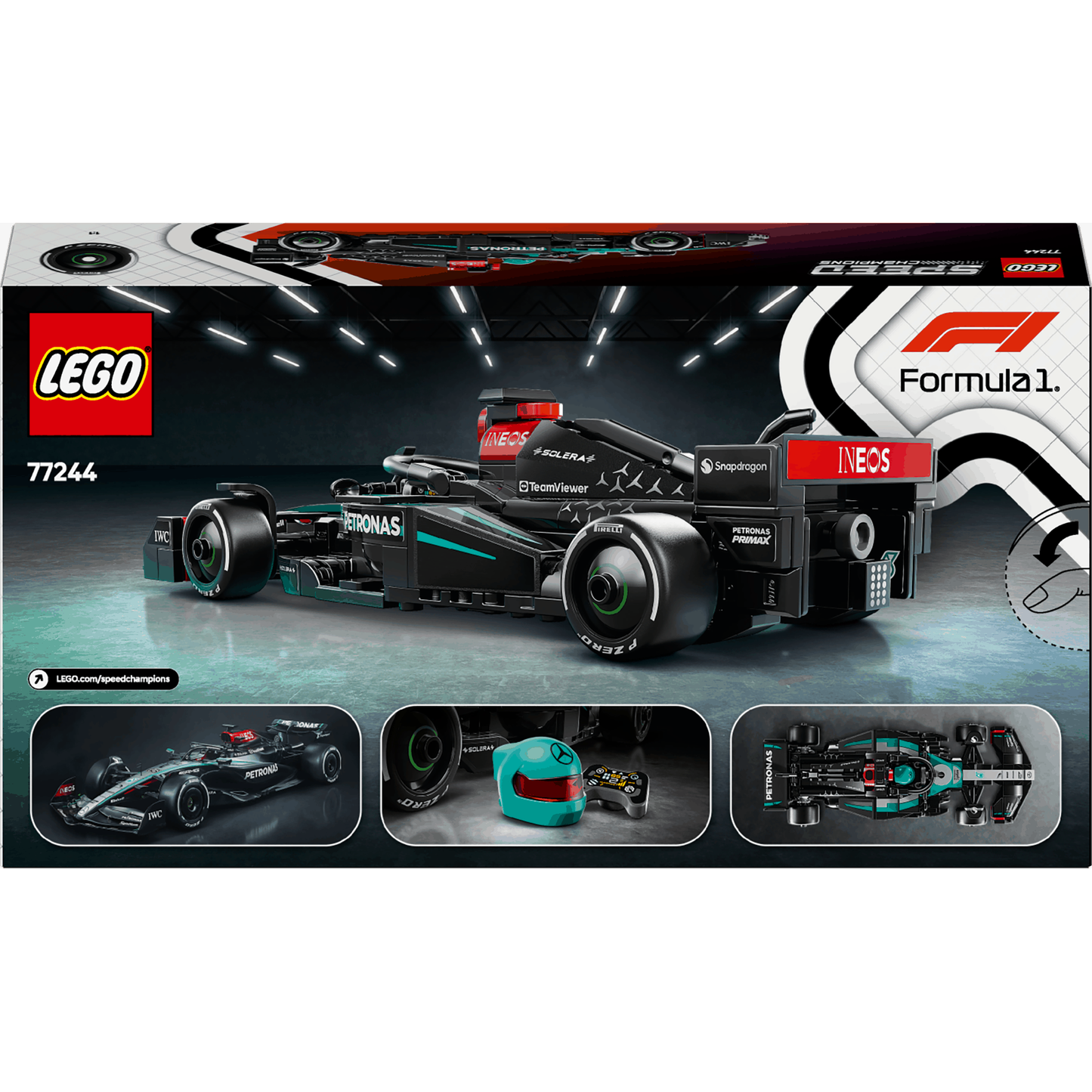 Lego Speed Champions 77244 Mercedes-AMG F1® W15 Race Car for Ages 10+