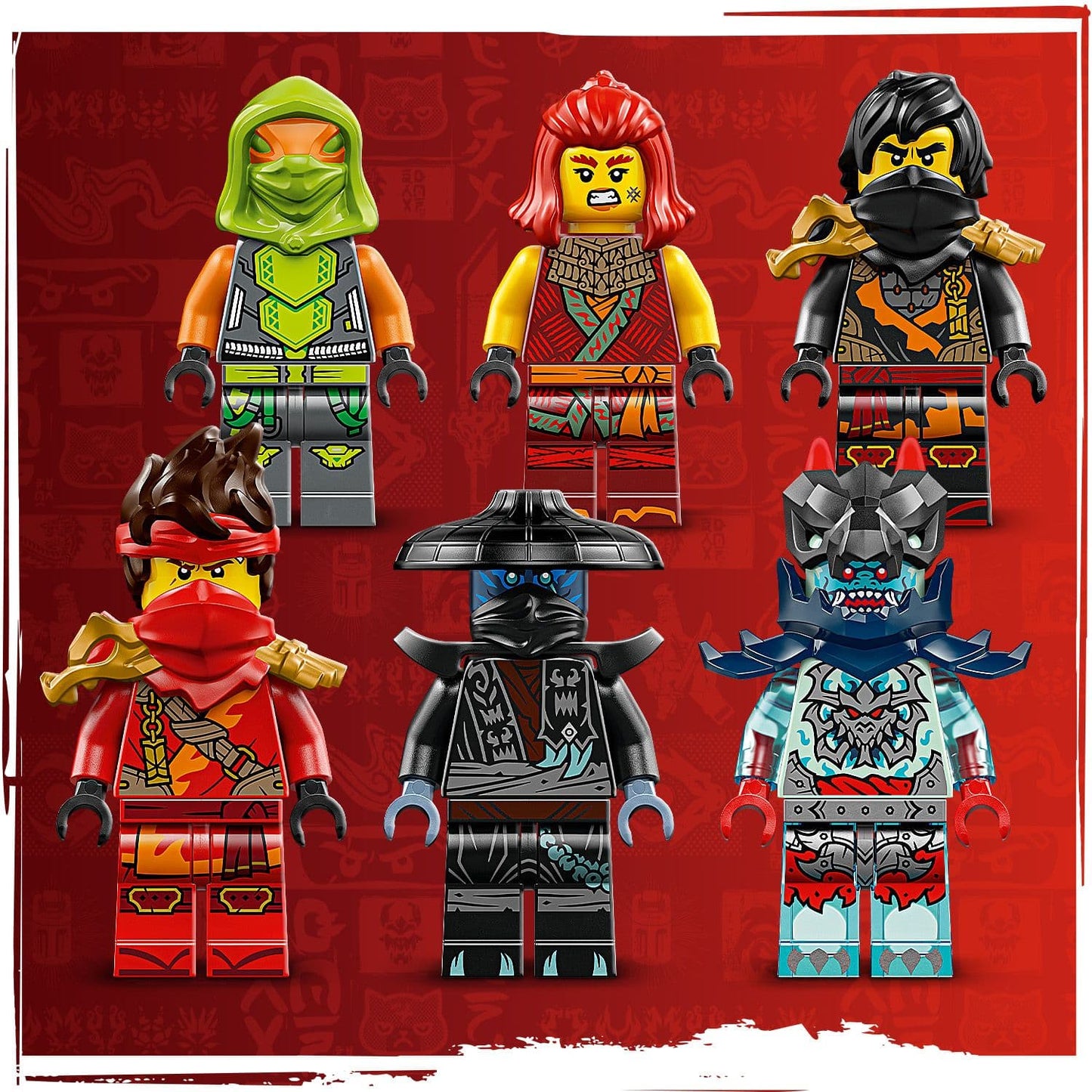 Lego Ninjago 71844 Ninja Combat Vehicle Toy Playset for Ages 8 and Up